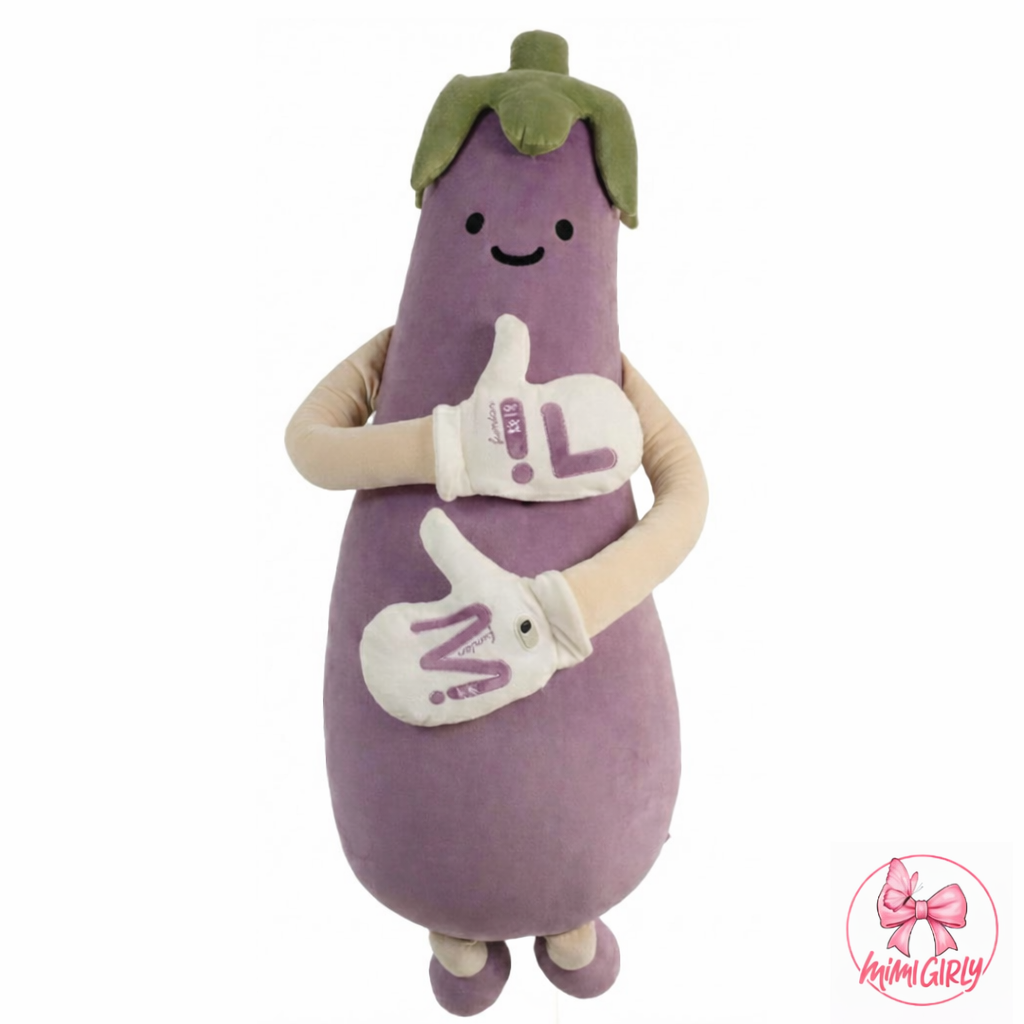 Sir Eggplant Patting Doll