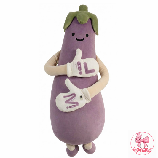Sir Eggplant Patting Doll